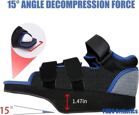 China Post Op  Shoe  for Broken Toe Lightweight  Shoe Medical Orthopedic Foot Brace Off-loading Healing shoe for Foot Surgery supplier
