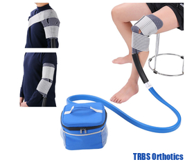 China Cold Therapy System Ice Machine System for ACL Knee Surgery Recovery - Quiet Pump, Flexible Kit, Portable, Knee Ice Machine, Ideal for Sports Injuries, Knee Pains, Strain &amp; Stiffness, Sprain supplier