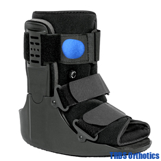 China Air Walker Boot Fracture Boot Short Walking Protective Boot Fits Left or Right Foot Ankle for Injuries Fractures Sprains Black supplier