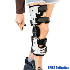 China OA  Hinged Knee Brace Support for Osteoarthritis, Rheumatoid Arthritis, Joint Pain | One Size Knee Brace with side stabilizers, Adjustable knee hinged brace supplier