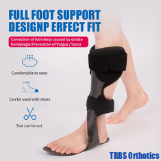 China Carbon Fiber AFO Brace Ankle Foot Orthosis AFO Rehabilitator Foot Drop Brace for Drop Foot, Ankle Instability or Limb Spasticity supplier