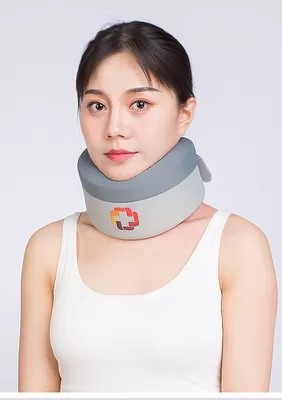 China Factory direct supply Foam Cervical Collar Neck Traction Device Collar Brace Support Pain Relief Stretcher Therapy supplier
