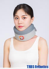 China Factory direct supply Foam Cervical Collar Neck Traction Device Collar Brace Support Pain Relief Stretcher Therapy supplier