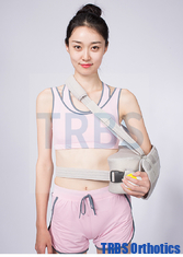 China Medical Arm Sling, Shoulder Immobilizer with Abduction Pillow, Post-Op Shoulder Arm Brace, Universal. supplier