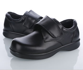 Diabetic Foot Leather Shoes Corrective Diabetic Care Products Leat Leather Shoes Comfort supplier