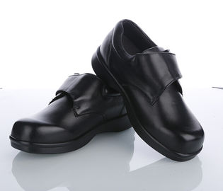 Diabetic Foot Leather Shoes Corrective Diabetic Care Products Leat Leather Shoes Comfort supplier