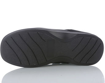 Diabetic Shoes Daily Casual Healthcare Flat Shoes Orthotics Shoes Black Shoes Comfortable supplier