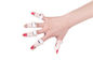 6Pcs/Set Medical Finger Plywood Joint Fitted Rehabilitation Equipment Finger Orthosis Hand supplier