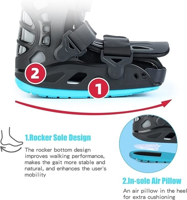 Walking Boot Air  Walker  Boot Short Walker Brace Walking Boot Orthopaedic Boot for Sprained Ankle supplier