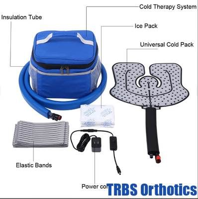 Cold Therapy System Ice Machine System for ACL Knee Surgery Recovery - Quiet Pump, Flexible Kit, Portable, Knee Ice Machine, Ideal for Sports Injuries, Knee Pains, Strain &amp; Stiffness, Sprain supplier