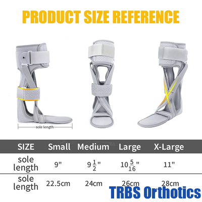AFO Night Splint Ankle Foot Splint Drop Foot Brace Ankle Foot Orthosis F oot Drop Belt Lining supplier