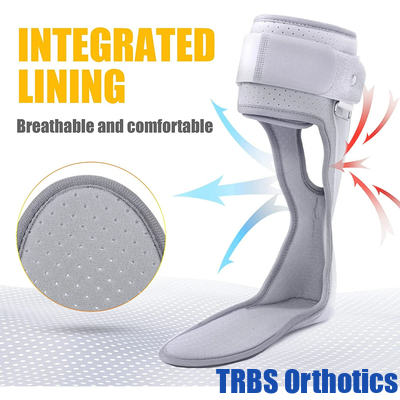 AFO Night Splint Ankle Foot Splint Drop Foot Brace Ankle Foot Orthosis F oot Drop Belt Lining supplier