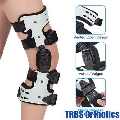 OA  Hinged Knee Brace Support for Osteoarthritis, Rheumatoid Arthritis, Joint Pain | One Size Knee Brace with side stabilizers, Adjustable knee hinged brace supplier