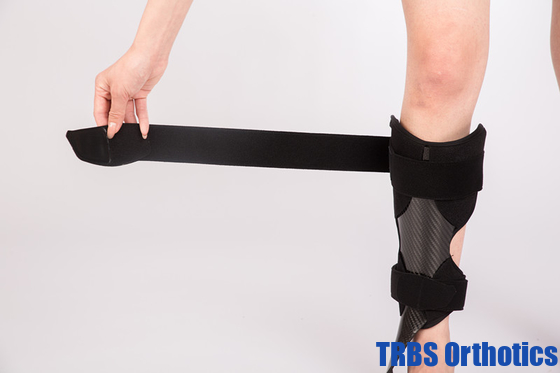 Carbon Fiber AFO Brace Ankle Foot Orthosis AFO Rehabilitator Foot Drop Brace for Drop Foot, Ankle Instability or Limb Spasticity supplier