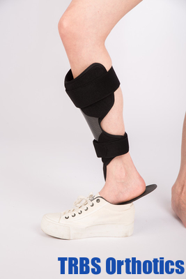Carbon Fiber AFO Brace Ankle Foot Orthosis AFO Rehabilitator Foot Drop Brace for Drop Foot, Ankle Instability or Limb Spasticity supplier